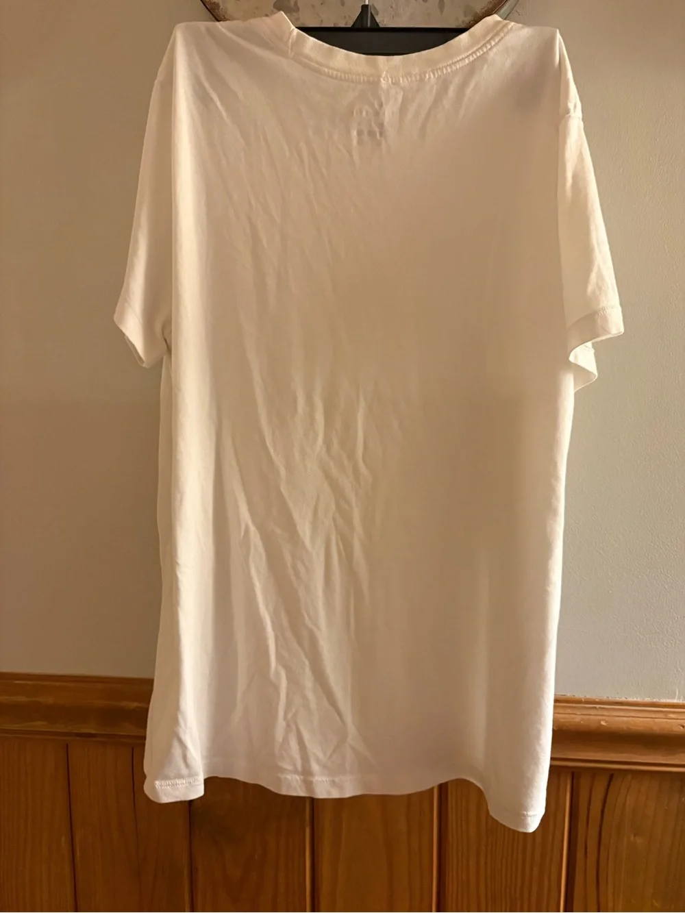 Nike XL Tennessee Volunteers DriFit White T-Shirt with Orange 'T'